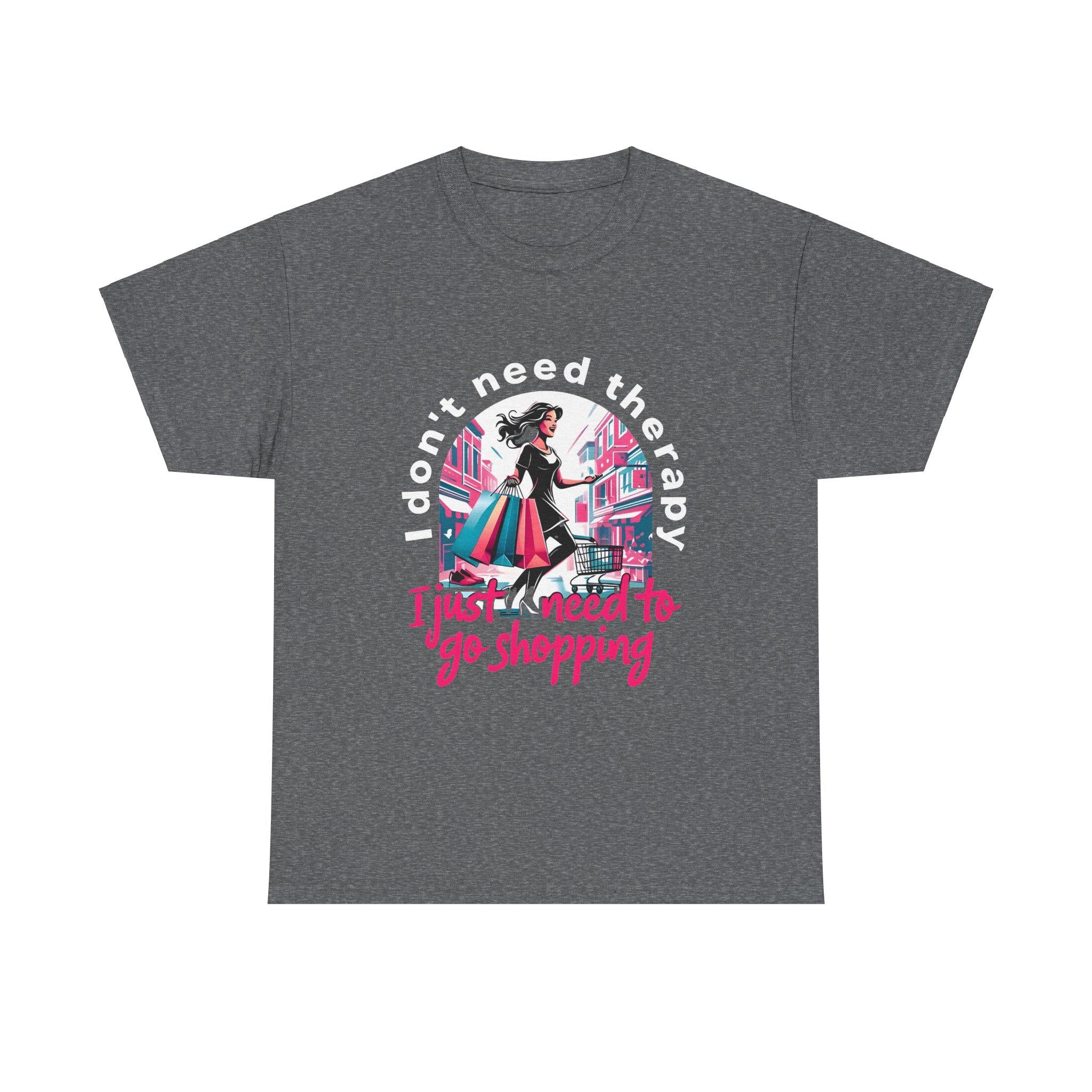 Shopping Enthusiast Tee,  Mental Health Shirt, Quirky Shopping Shirt, Perfect for Birthdays, Retail Therapy