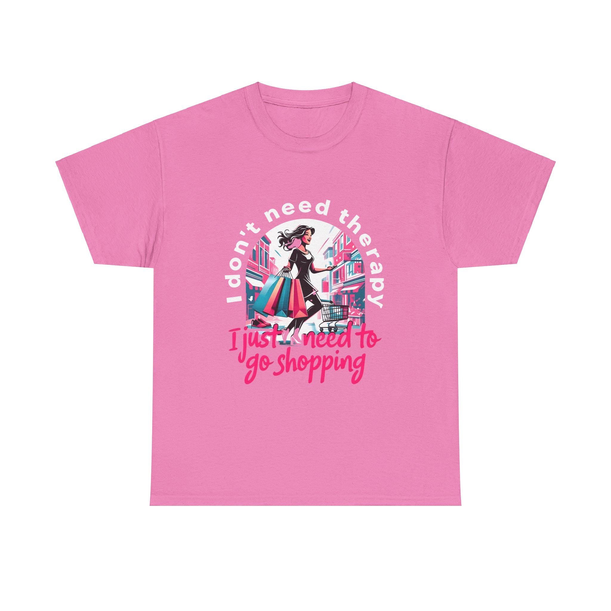 Shopping Enthusiast Tee,  Mental Health Shirt, Quirky Shopping Shirt, Perfect for Birthdays, Retail Therapy