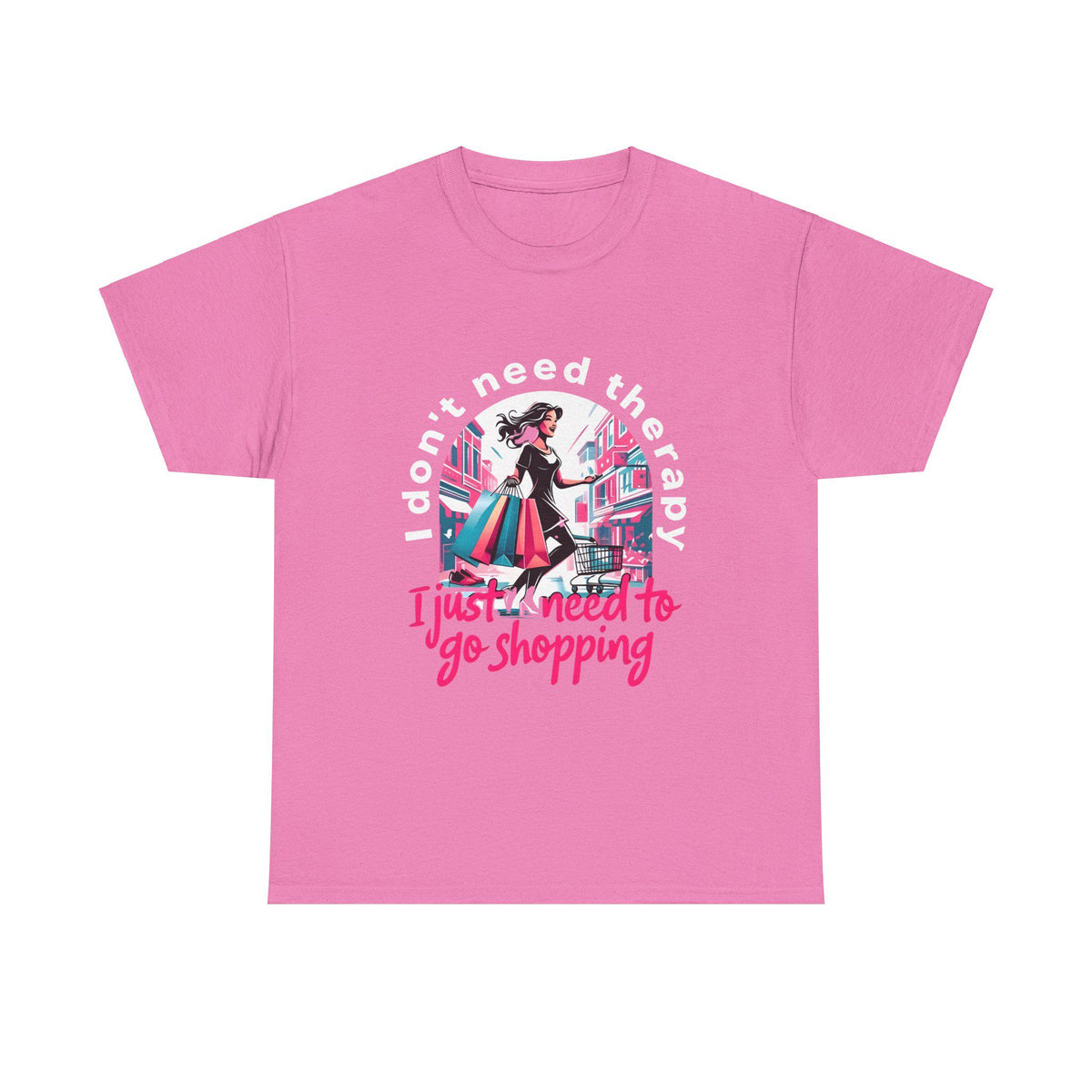 Shopping Enthusiast Tee,  Mental Health Shirt, Quirky Shopping Shirt, Perfect for Birthdays, Retail Therapy