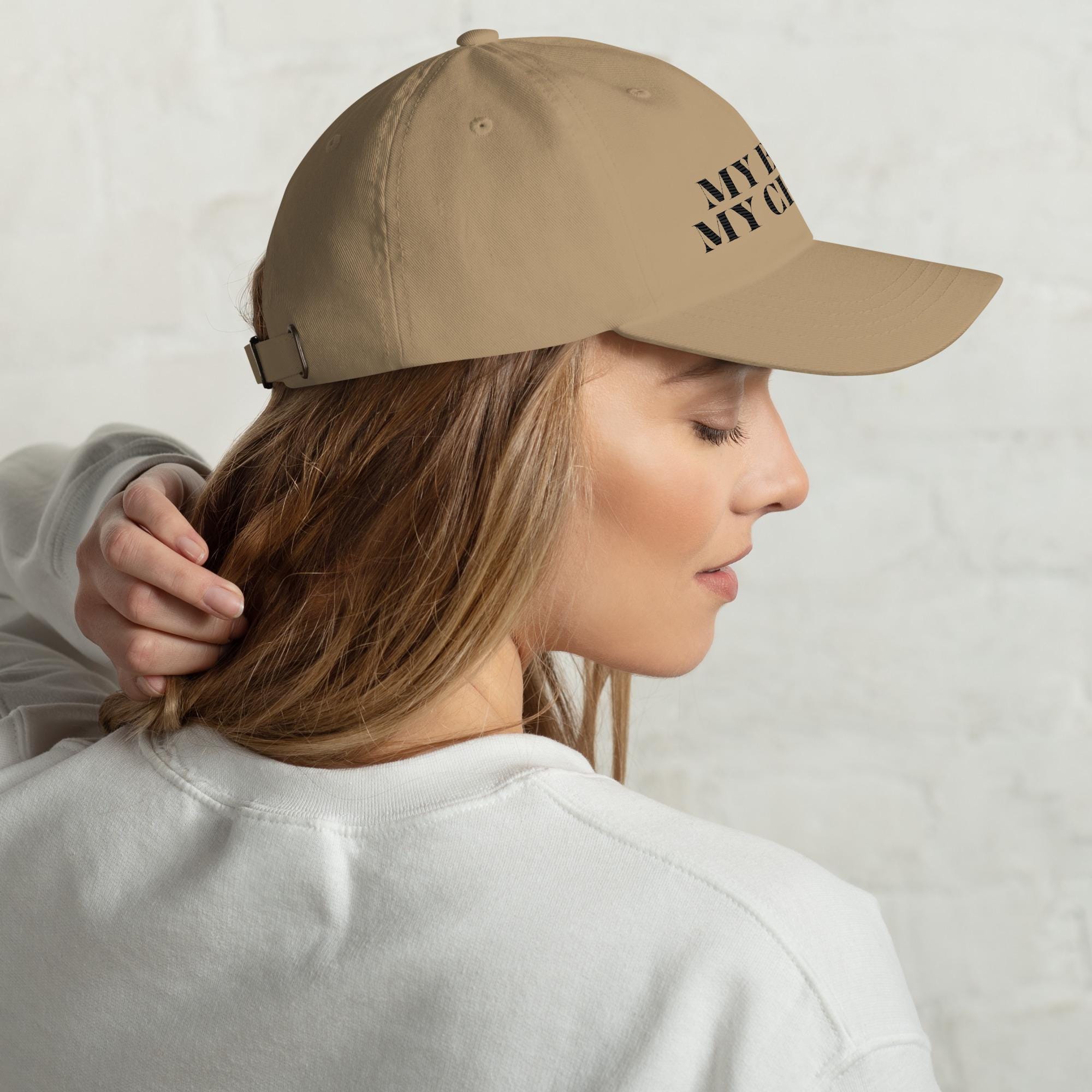 Women&#39;s Rights Embroidered Hat - My Body My Choice Empowered Hat