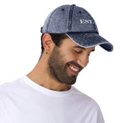 80s Inspired Est. 1984 Embroidered Cap - Adjustable Unisex Hat