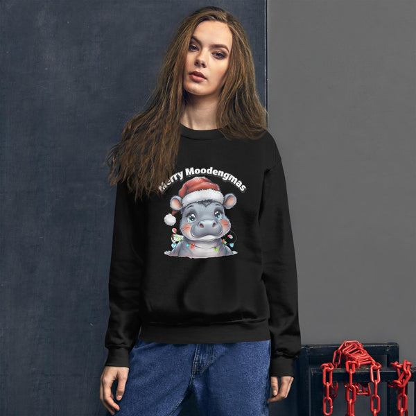 Unique Winter Clothing - Merry MooDengMas Sweatshirt for All