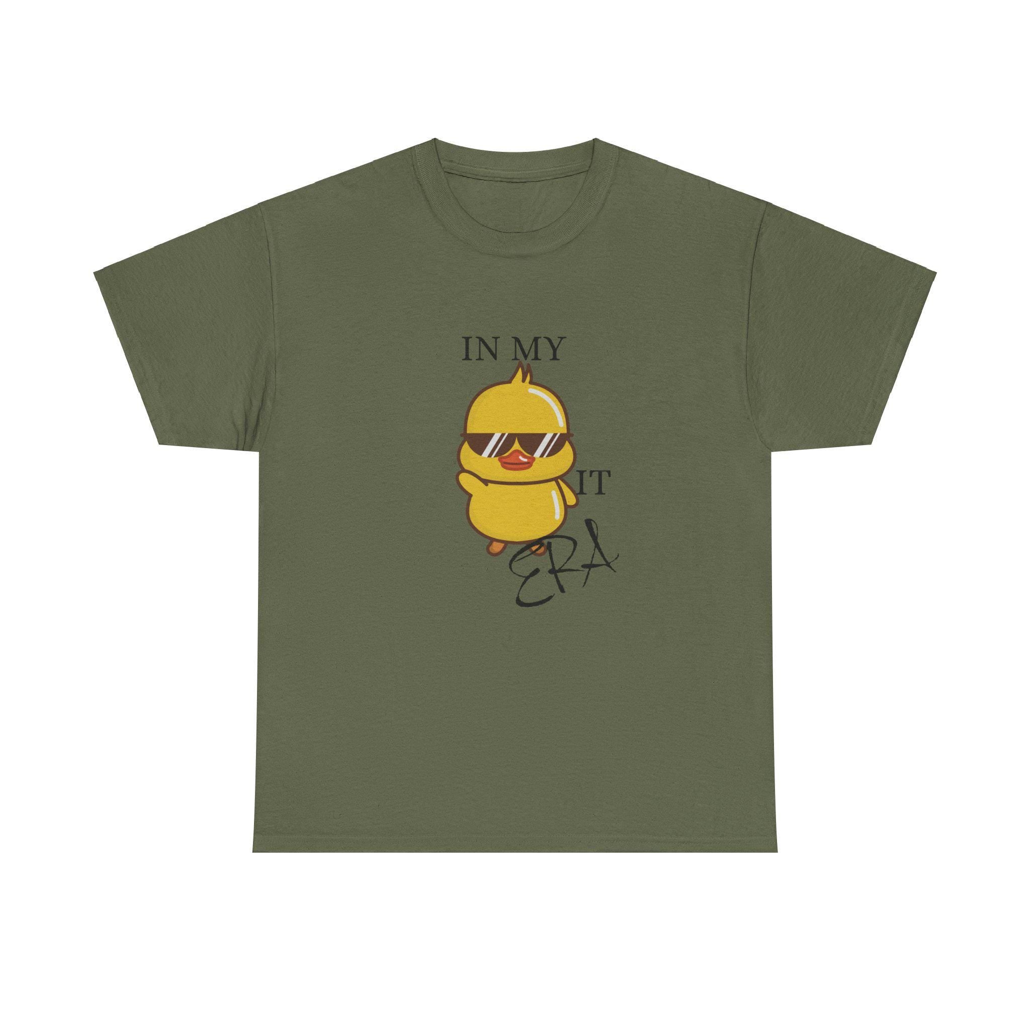 Vintage-Inspired Duck It Era Tee - Comfortable & Witty