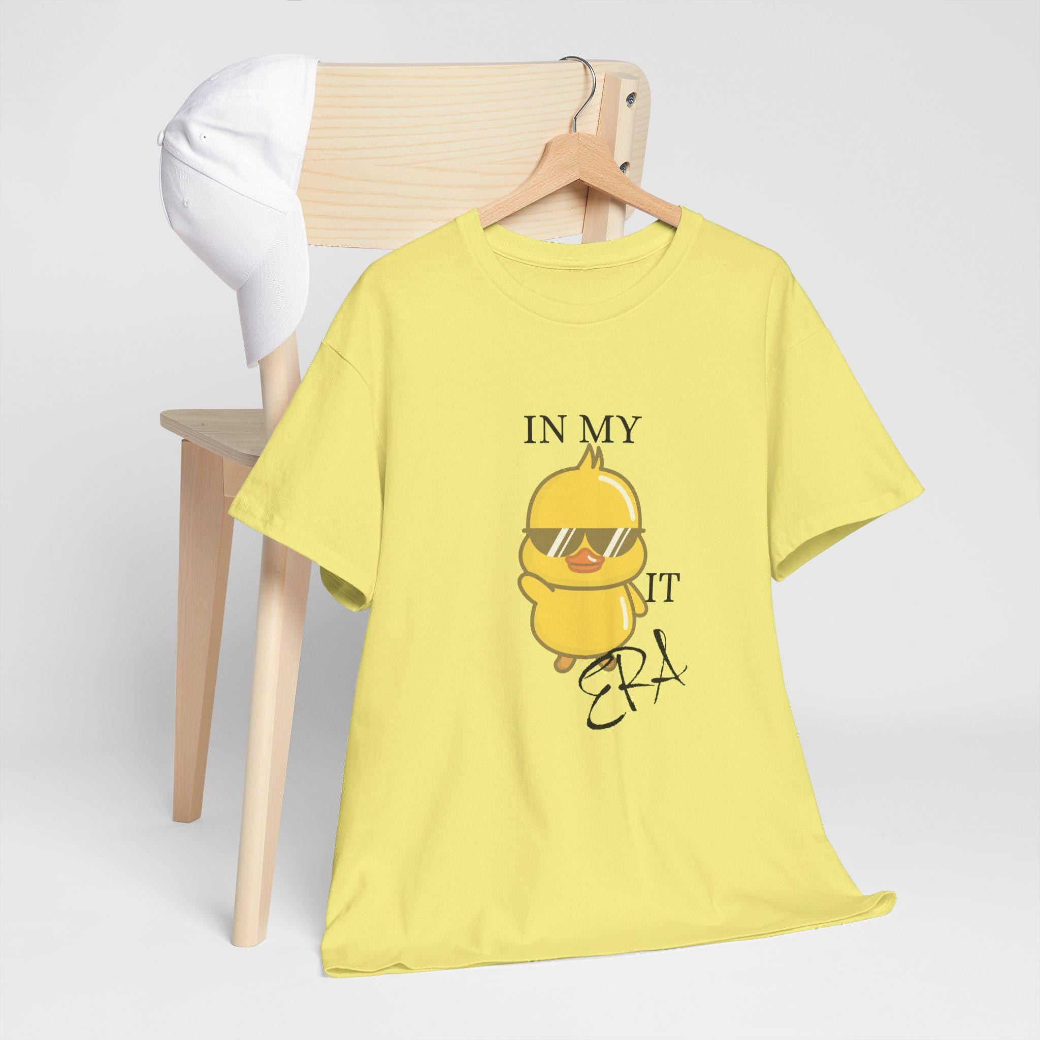 Vintage-Inspired Duck It Era Tee - Comfortable & Witty