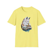 Ramen Cat T-Shirt - Cute Cat Tee - Funny Noodle Shirt - Gift for Cat Lovers