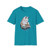 Ramen Cat T-Shirt - Cute Cat Tee - Funny Noodle Shirt - Gift for Cat Lovers