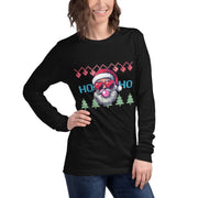 Retro Santa Shirt, Christmas Shirt, Trendy Christmas Shirt -  Unisex Long Sleeve Tee, Classic Christmas Shirt, Long Sleeve Santa Shirt,