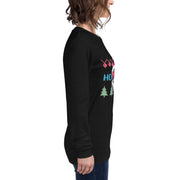 Retro Santa Shirt, Christmas Shirt, Trendy Christmas Shirt -  Unisex Long Sleeve Tee, Classic Christmas Shirt, Long Sleeve Santa Shirt,