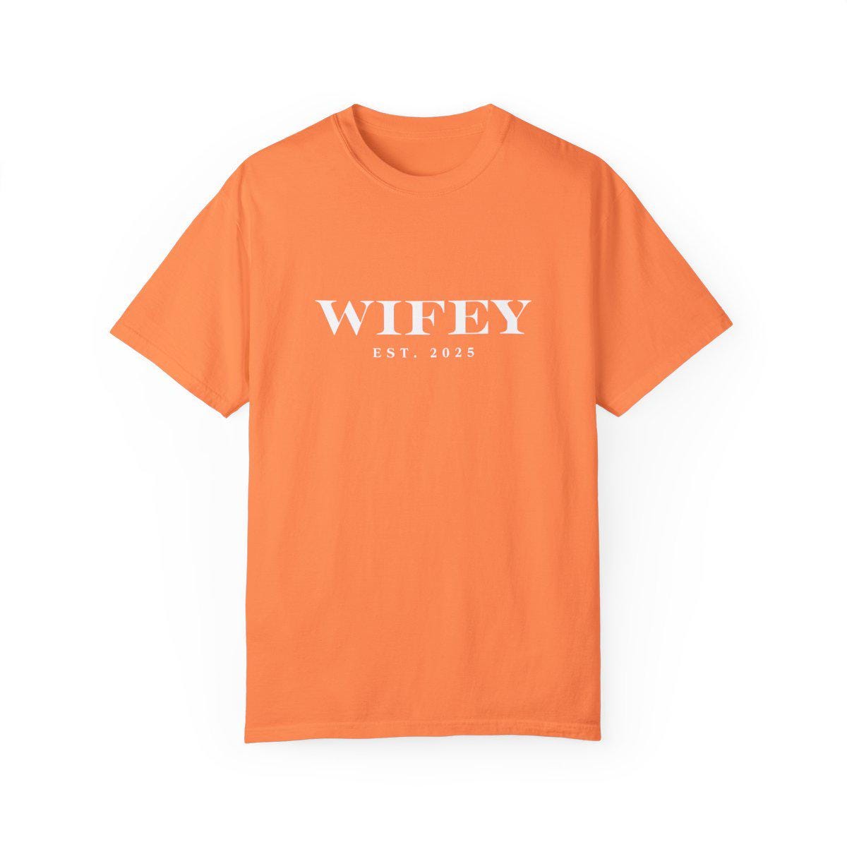 Wifey & Hubby Matching T-shirts - Custom Couple Gift - Unique Wedding Present  2025