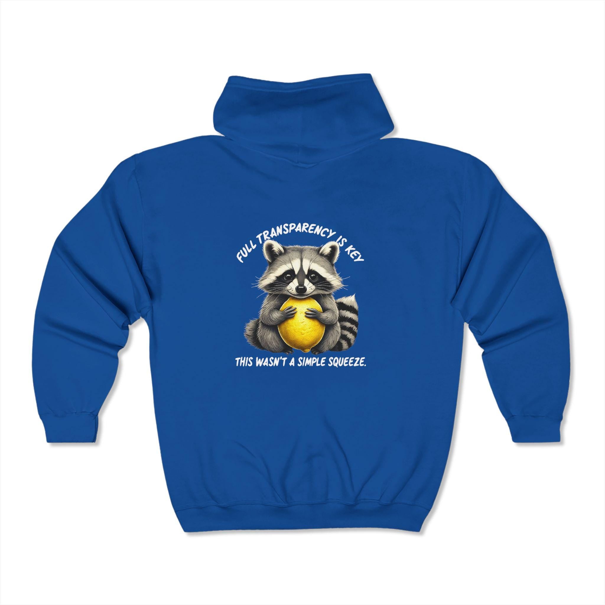 Cute But Feral Sweatshirt - Sarcastic Snark Racoon Hoodie - Adult Humor Gift for Friends