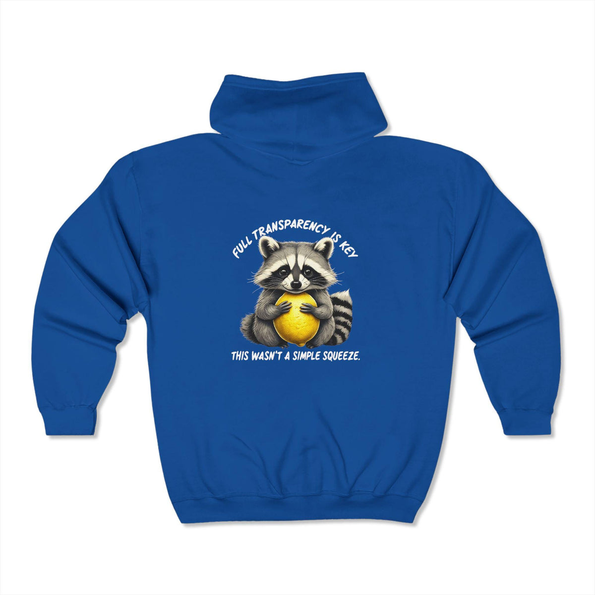 Cute But Feral Sweatshirt - Sarcastic Snark Racoon Hoodie - Adult Humor Gift for Friends