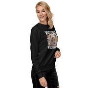 Rustic Chic Wild Flowers and Wild Horses Sweater -  Nature Lover Gift