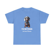 Dachshund Shirt - I've Got Friends In Low Places - Funny Dog Lover Gift - Doxie Mom Tee