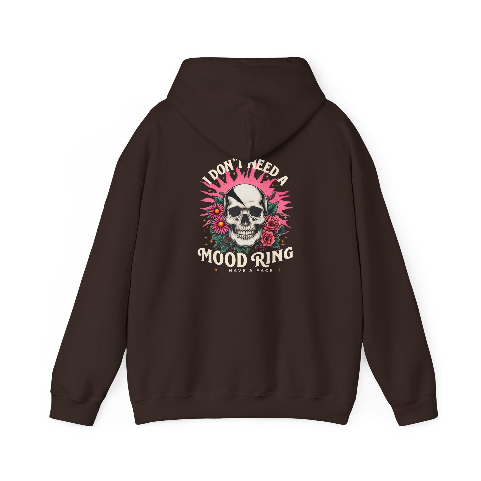 Unique Skull Mood Ring Face Sweater - Cozy Pullover for Emotion Lovers