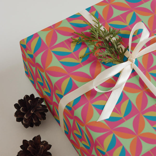 Retro Wrapping paper sheets
