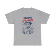 Meowdy Partner Cowboy Cat Shirt - Funny Vintage Western Tee - Cat Lover Gift - Unique Design