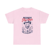 Meowdy Partner Cowboy Cat Shirt - Funny Vintage Western Tee - Cat Lover Gift - Unique Design