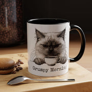 Grumpy Cat Mug Wrap - Cute Cat Lover's Gift - 11oz & 15oz Options