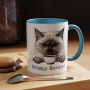 Grumpy Cat Mug Wrap - Cute Cat Lover's Gift - 11oz & 15oz Options