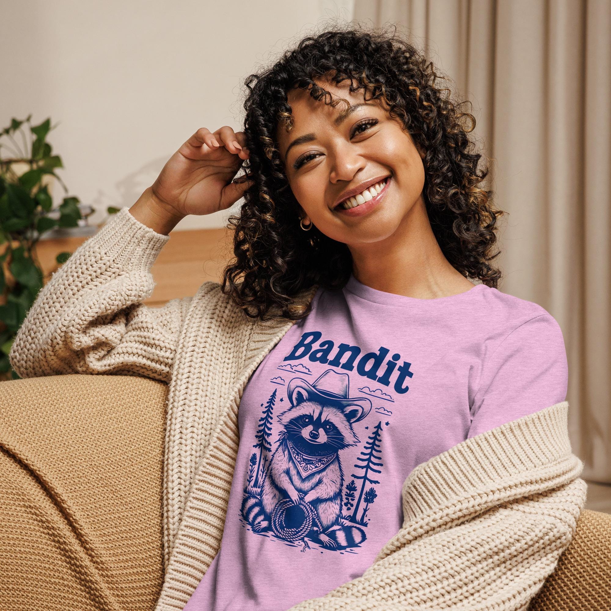 Funny Raccoon Shirt - Street Cat Tee - Robber Animal Shirts - Bandit Raccoon Tee Gifts