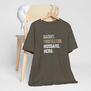 Husband Gift - Daddy Protector Hero - Funny Shirt for Men - Best Dad Gift for Father's Day