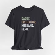Husband Gift - Daddy Protector Hero - Funny Shirt for Men - Best Dad Gift for Father's Day