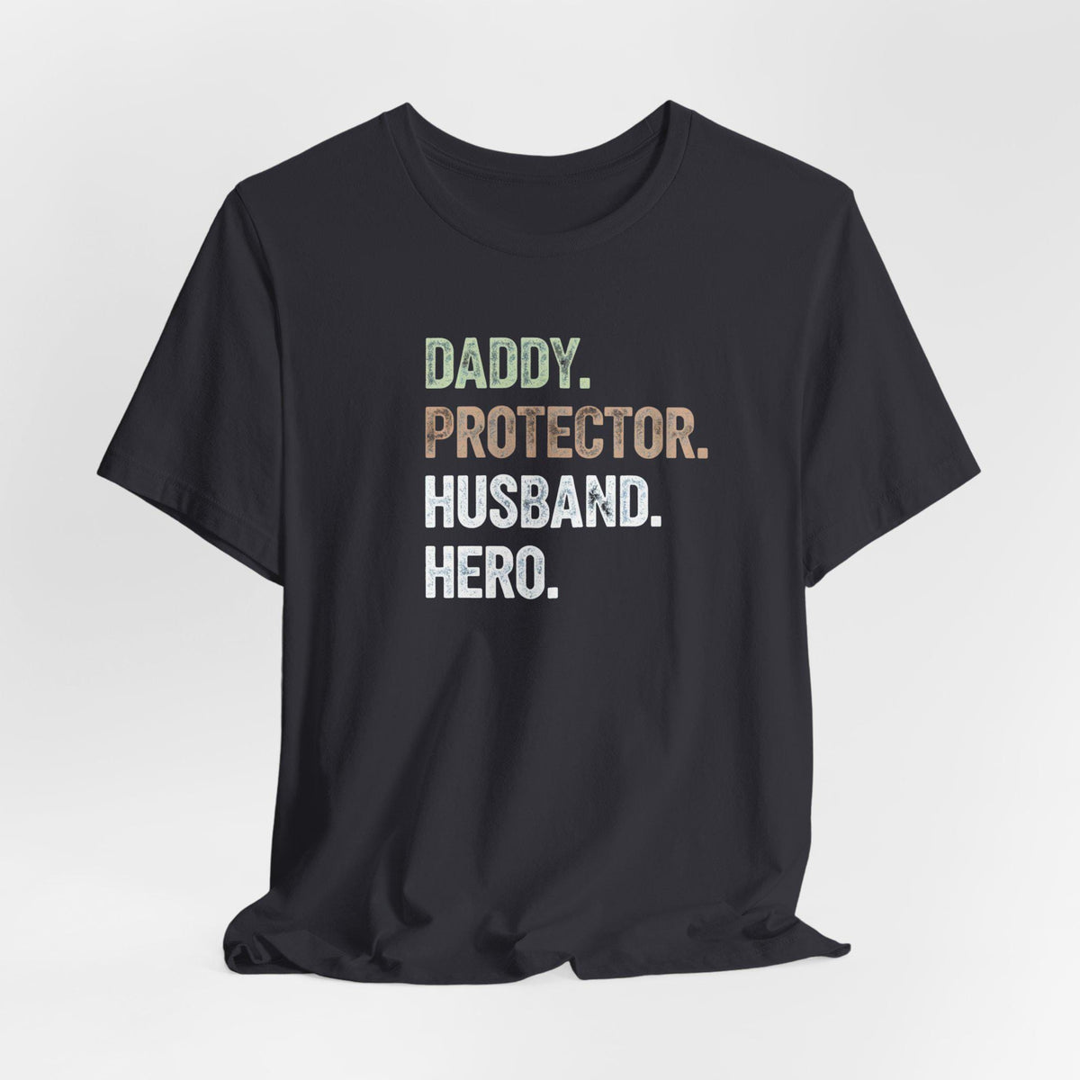 Husband Gift - Daddy Protector Hero - Funny Shirt for Men - Best Dad Gift for Father's Day