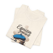 Espresso Yourself Shirt - Vintage Coffee Lover Tee - Perfect Gift for Barista - Funny Coffee Shirt