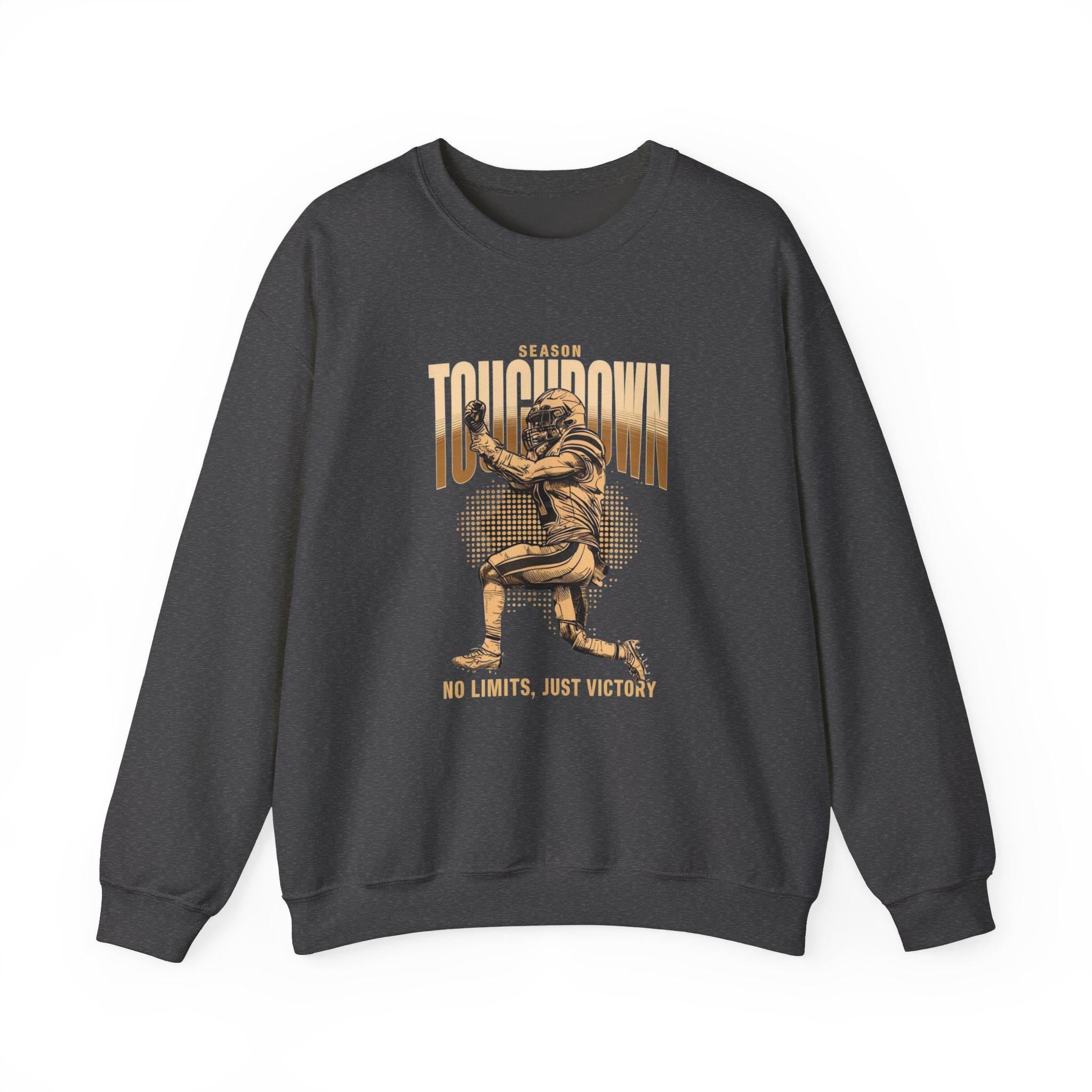 Game Day Ready Touch Down Sweatshirt - Football Season Apparel