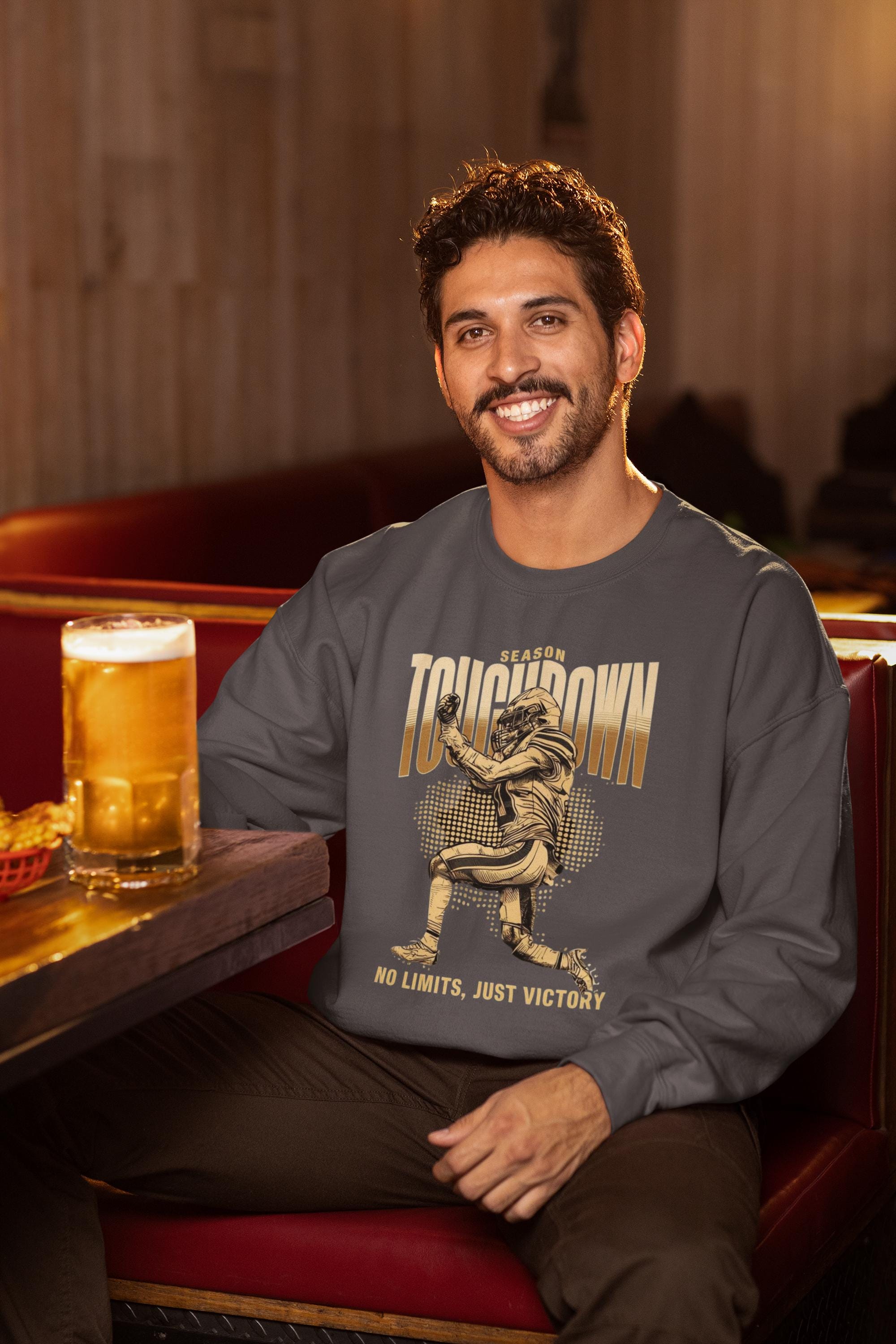 Game Day Ready Touch Down Sweatshirt - Football Season Apparel