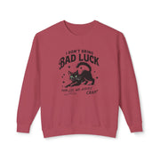 Bad Luck Black Cat Shirt - Cat Mom Sweatshirt - Funny Cat Lover Gift - Unique Black Cat Apparel