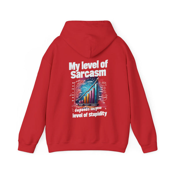 My Level of Sarcasm Depends on Your Level of Stupidity - Funny Sarcastic Shirt - Perfect Gift for Sarcasm Lovers