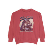 Trendy Moo Deng Sweatshirt - Unique Hippo Graphic - Casual Street Style
