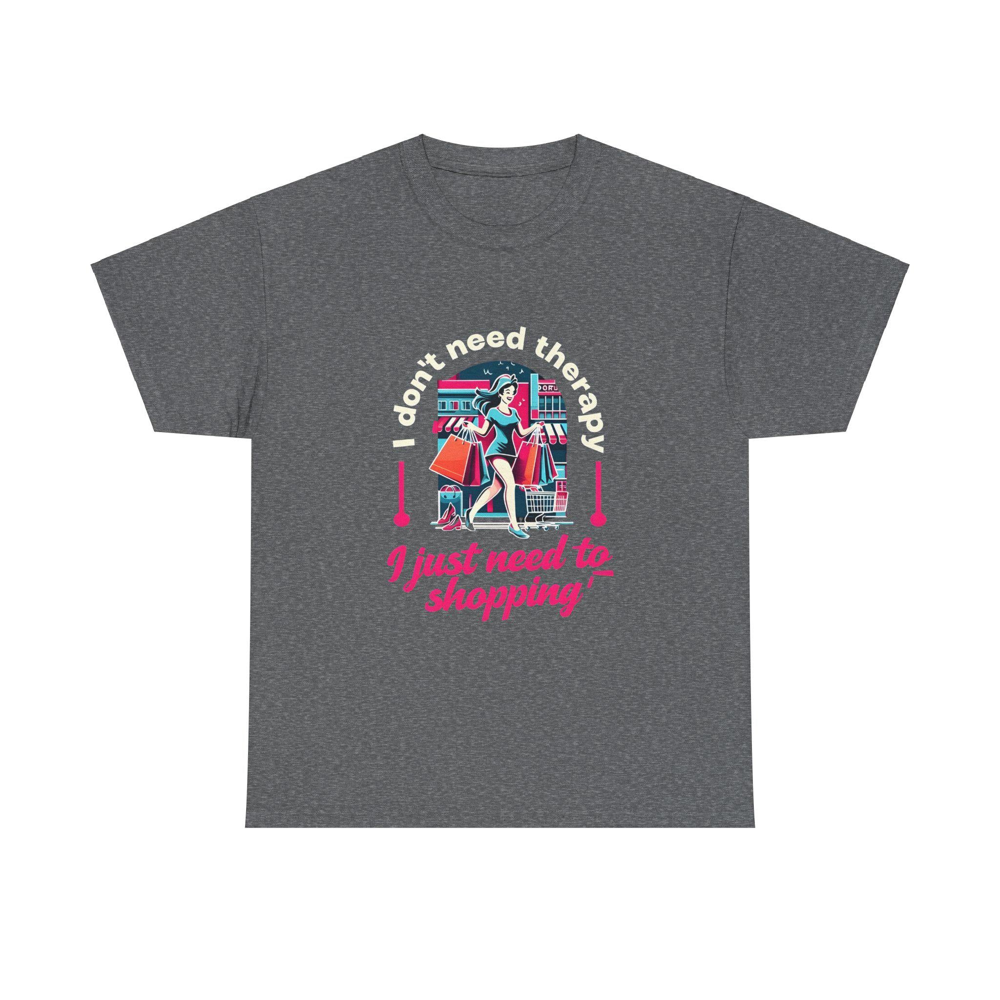 Shopping Enthusiast Tee,  Mental Health Shirt, Quirky Shopping Shirt, Perfect for Birthdays, Retail Therapy