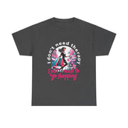 Shopping Enthusiast Tee,  Mental Health Shirt, Quirky Shopping Shirt, Perfect for Birthdays, Retail Therapy