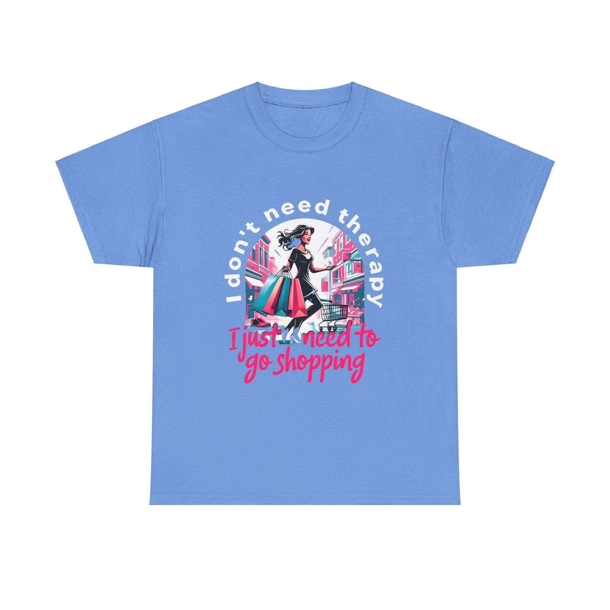 Shopping Enthusiast Tee,  Mental Health Shirt, Quirky Shopping Shirt, Perfect for Birthdays, Retail Therapy
