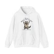 Funny Racoon -  Relax We're All Crazy It's Not A Competition  - Vintage Graphic Tee