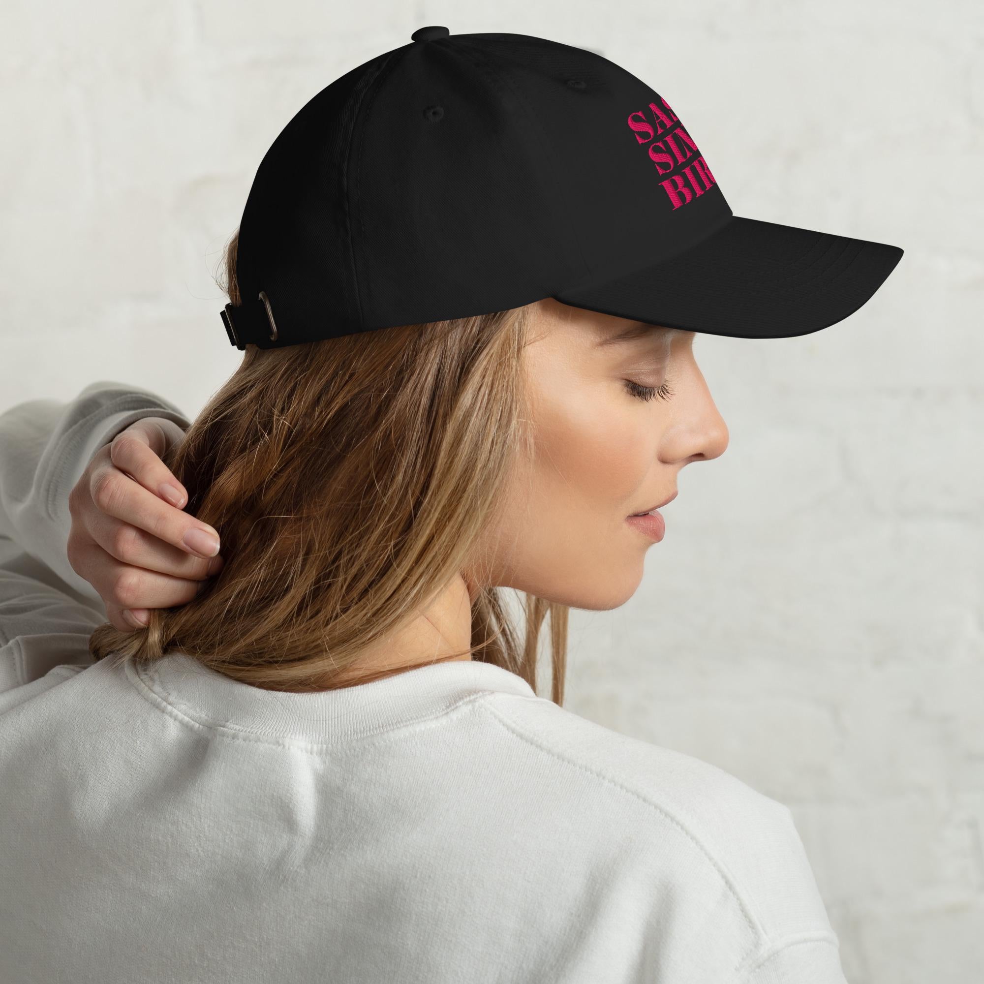 Sassy Since Birth Embroidered Cap - Trendy Women's Hat