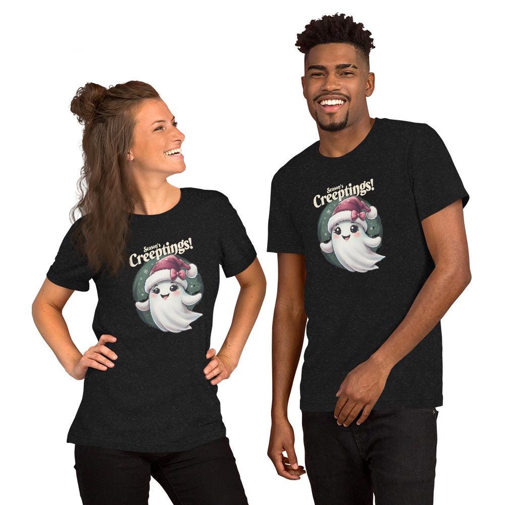 Festive Seasons Creeptings Christmas Shirt - Holiday Apparel