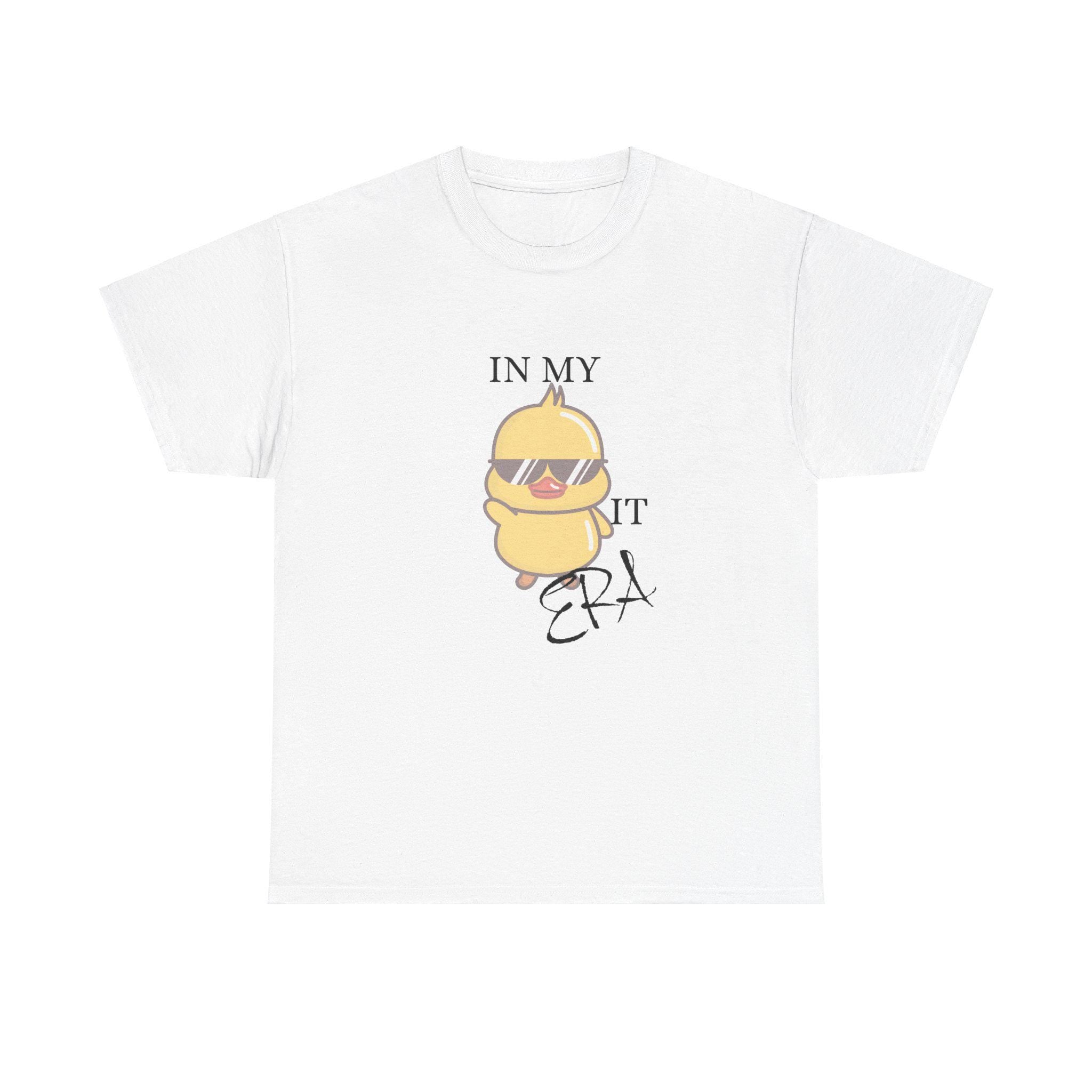 Vintage-Inspired Duck It Era Tee - Comfortable & Witty
