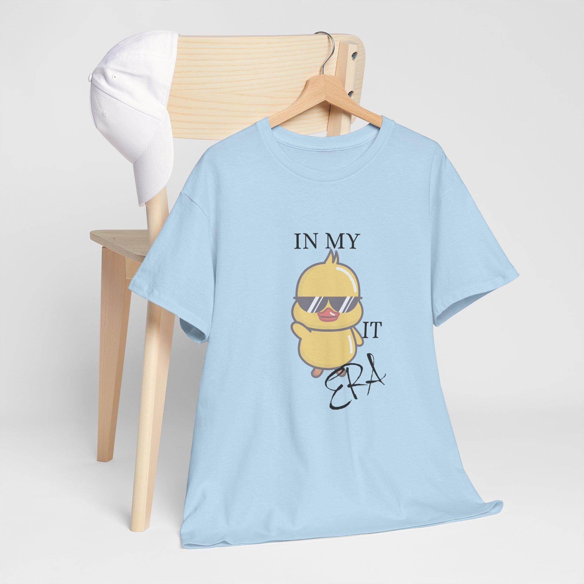 Vintage-Inspired Duck It Era Tee - Comfortable & Witty