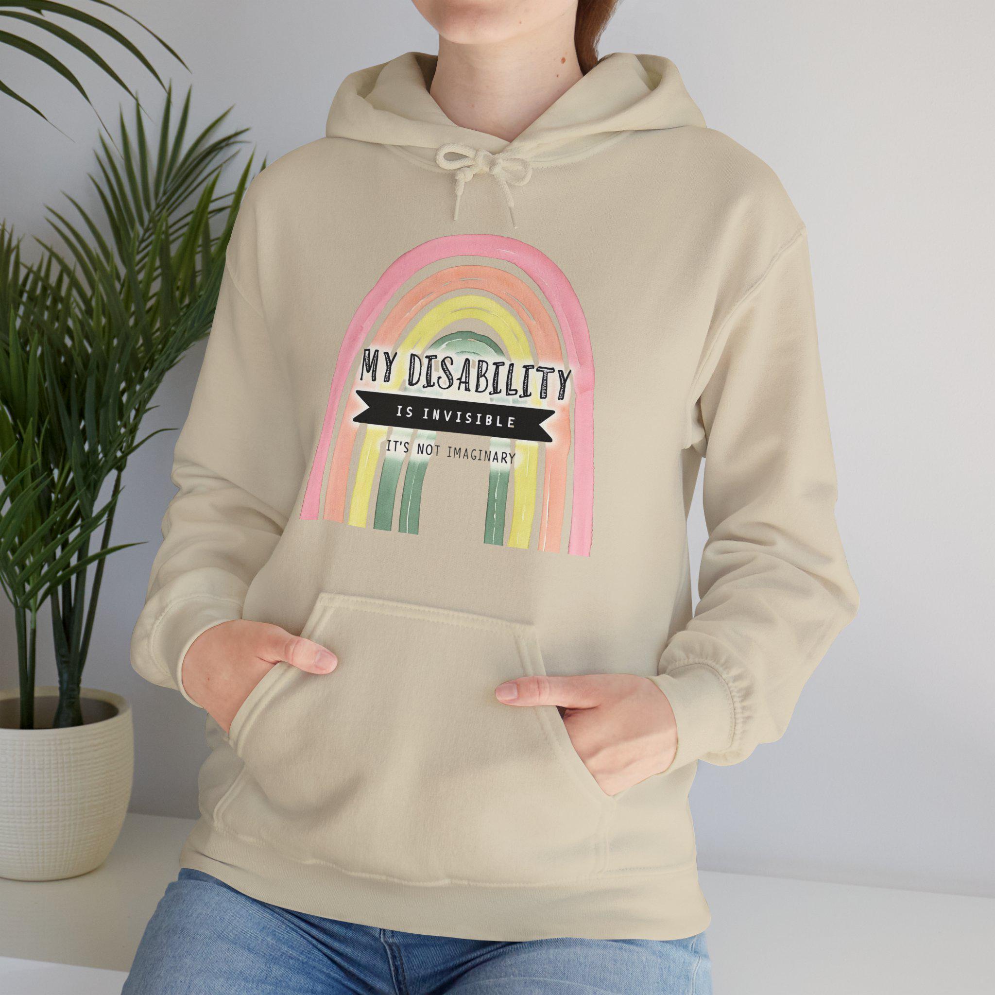 My Invisible Illness Hoodie - Chronic Illness Awareness Sweatshirt - Funny Gift for Spoonies