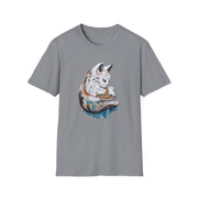 Ramen Cat T-Shirt - Cute Cat Tee - Funny Noodle Shirt - Gift for Cat Lovers
