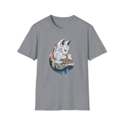 Ramen Cat T-Shirt - Cute Cat Tee - Funny Noodle Shirt - Gift for Cat Lovers