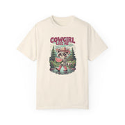 Cowgirl Like Me - Vintage Cowgirl T-Shirt - Retro Racoon Graphic Tee - Western Cowgirl