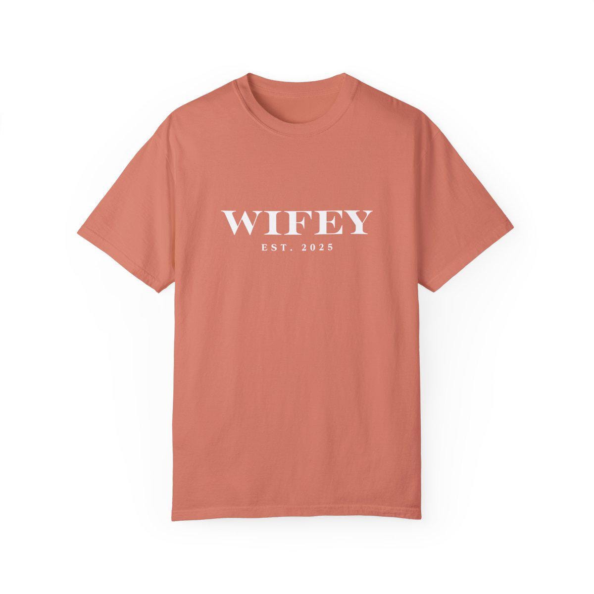 Wifey & Hubby Matching T-shirts - Custom Couple Gift - Unique Wedding Present  2025