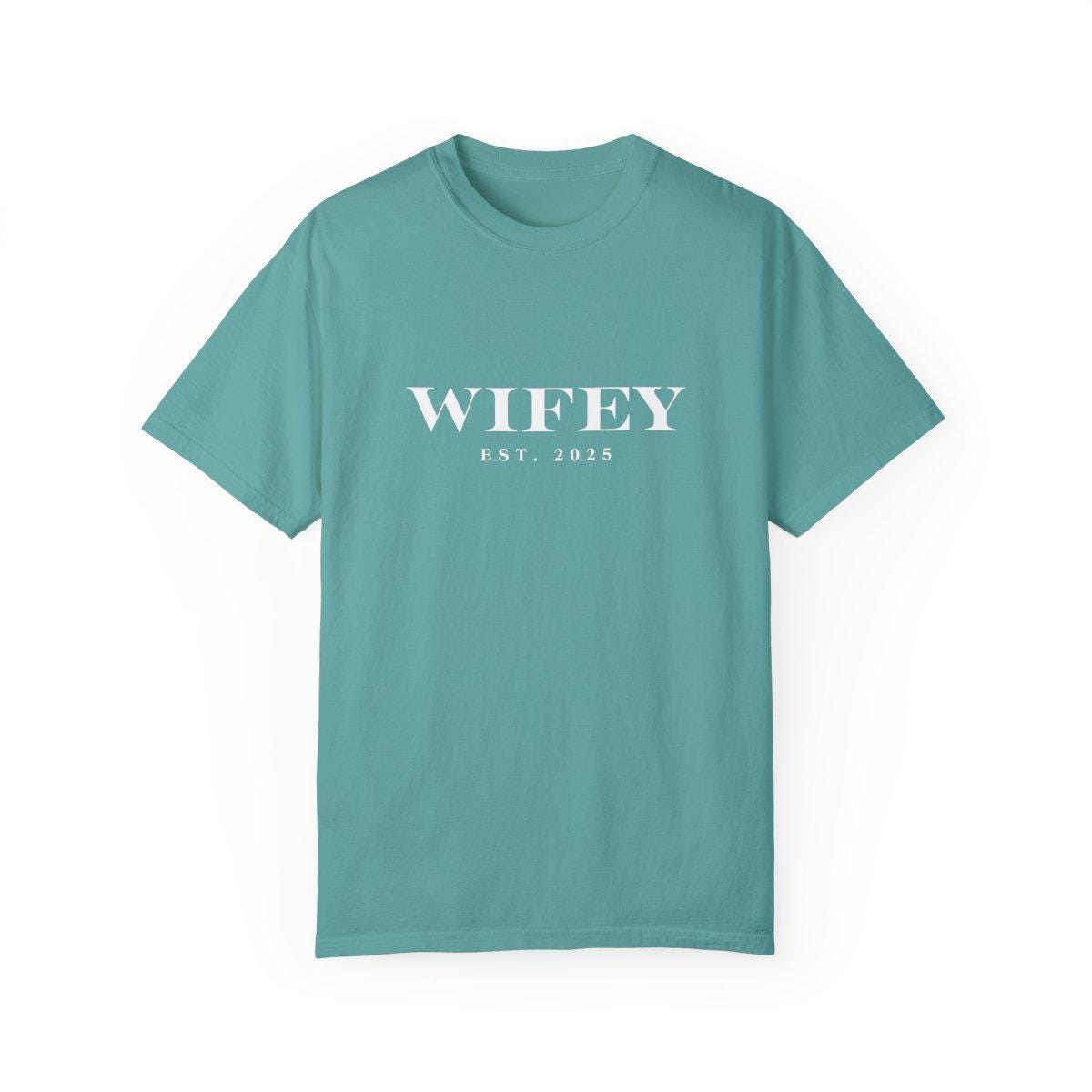 Wifey & Hubby Matching T-shirts - Custom Couple Gift - Unique Wedding Present  2025