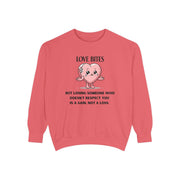 Love Bites Valentines Day Sweatshirt,  Cute Mental Health Shirt, Sublimation Design, I Survived A Narc Sweater