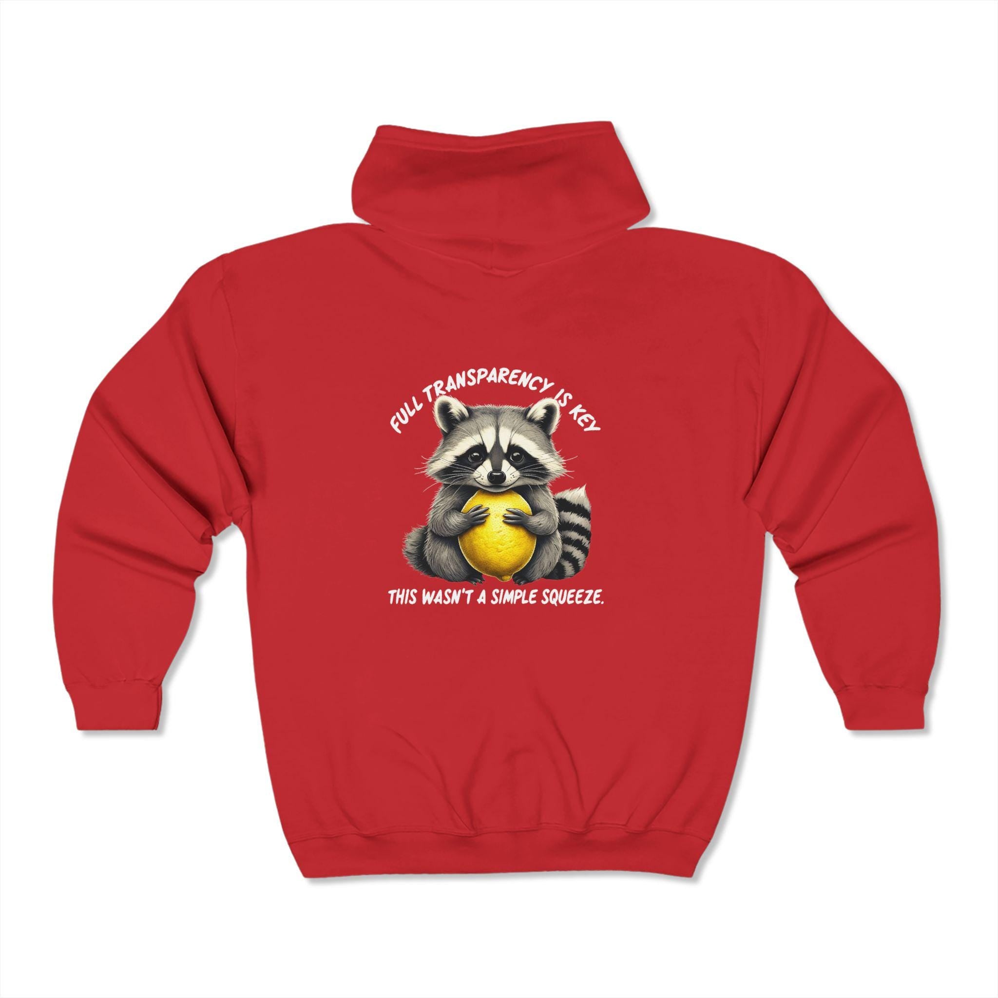 Cute But Feral Sweatshirt - Sarcastic Snark Racoon Hoodie - Adult Humor Gift for Friends