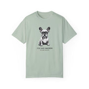 Dog Lovers T-Shirt - Funny "I've Got Friends in Low Places" Tee, Pet Owner Gift, Unisex Tee, Garment-Dyed Shirt, Dog Parent Apparel, Canine